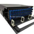 144 Fibers 4U ODF Rack Mounted Optical Distribution Frame mit hoher Dichte